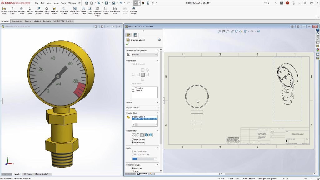 SOLIDWORKS 2023 Drawings