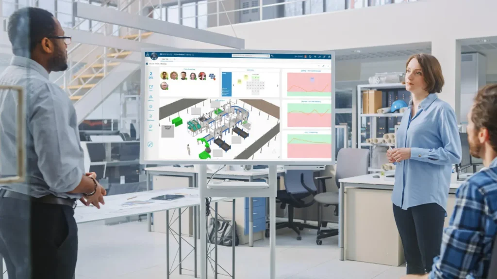 Get to know 3DEXPERIENCE Works demo - Lean team player screen